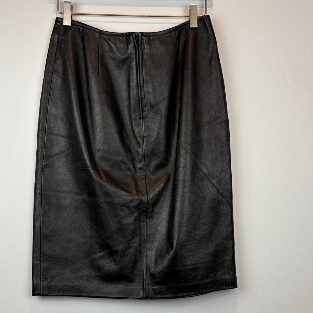 Danier Midnight Black Pencil Skirt - Picture 4 of 9